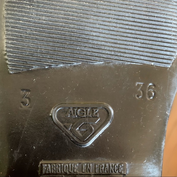 NWOT Aigle Coupe Saumur rain boots. Size 36 - Picture 10 of 11